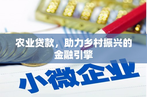 武山农业贷款，助力乡村振兴的金融引擎
