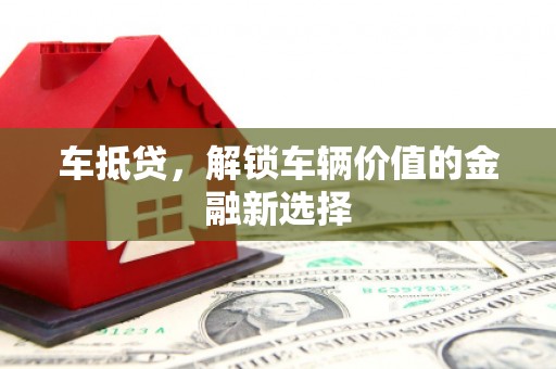 武山车抵贷，解锁车辆价值的金融新选择