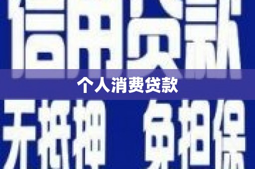 武山个人消费贷款