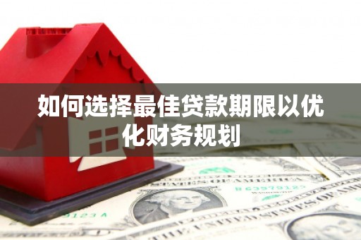 武山如何选择最佳贷款期限以优化财务规划