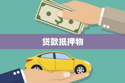 武山贷款抵押物