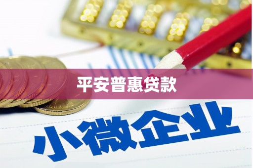 武山平安普惠贷款
