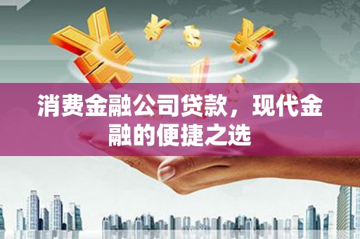 武山消费金融公司贷款，现代金融的便捷之选