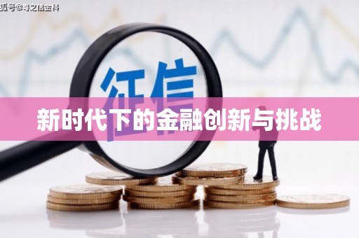 武山新时代下的金融创新与挑战