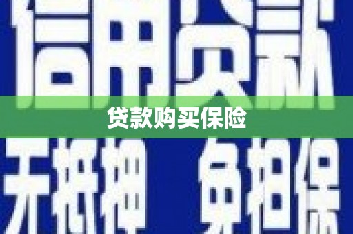 武山贷款购买保险